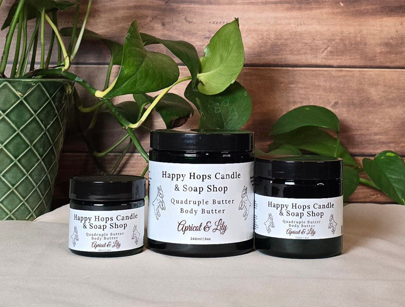 Apricot & Lily Body Butter - New Scent