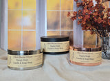 Apple Bourbon Harvest 16oz. Hand-Poured 100% Soy Wax Candle - Fall & Winter Collection