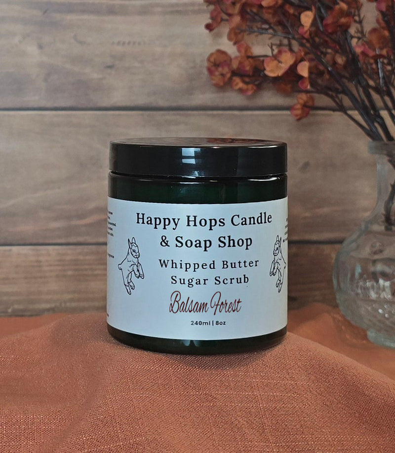 Balsam Forest Whipped Butter Sugar Scrub - Fall & Winter