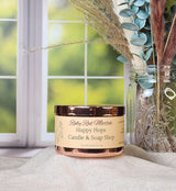 Ruby Red Martini 9oz. Hand-Poured 100% Soy Wax Candle - Clearance